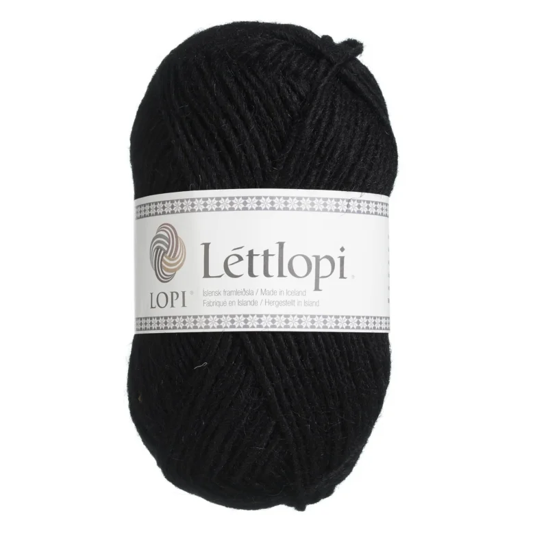 Ullgarn Istex Lettlopi 50g svart – 0059 Black Handla nu