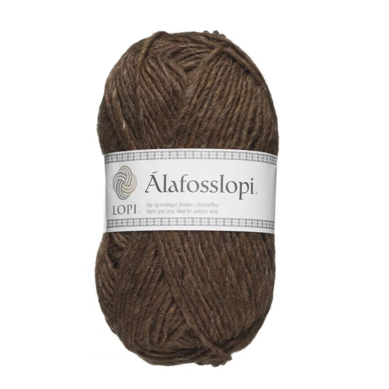 Garn Istex Alafosslopi 100g ekollon – 0053 Acorn heather Populär
