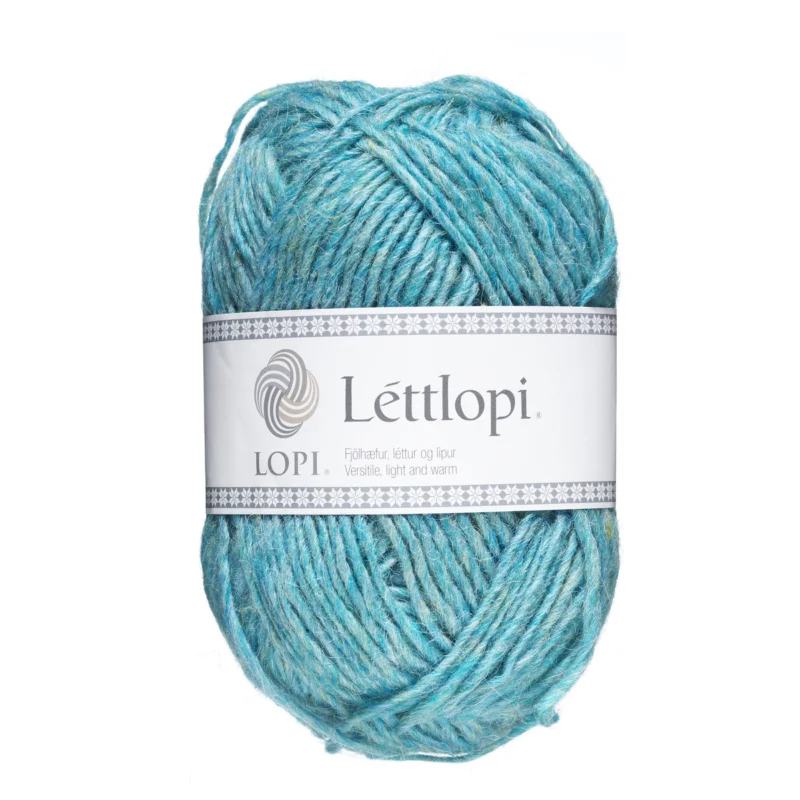 Rabatter Ullgarn Istex Lettlopi 50g turkos – 1404 Glacier blue