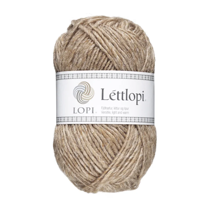 Ullgarn Istex Lettlopi 50g mörkbeige – 1419 Barley Rea
