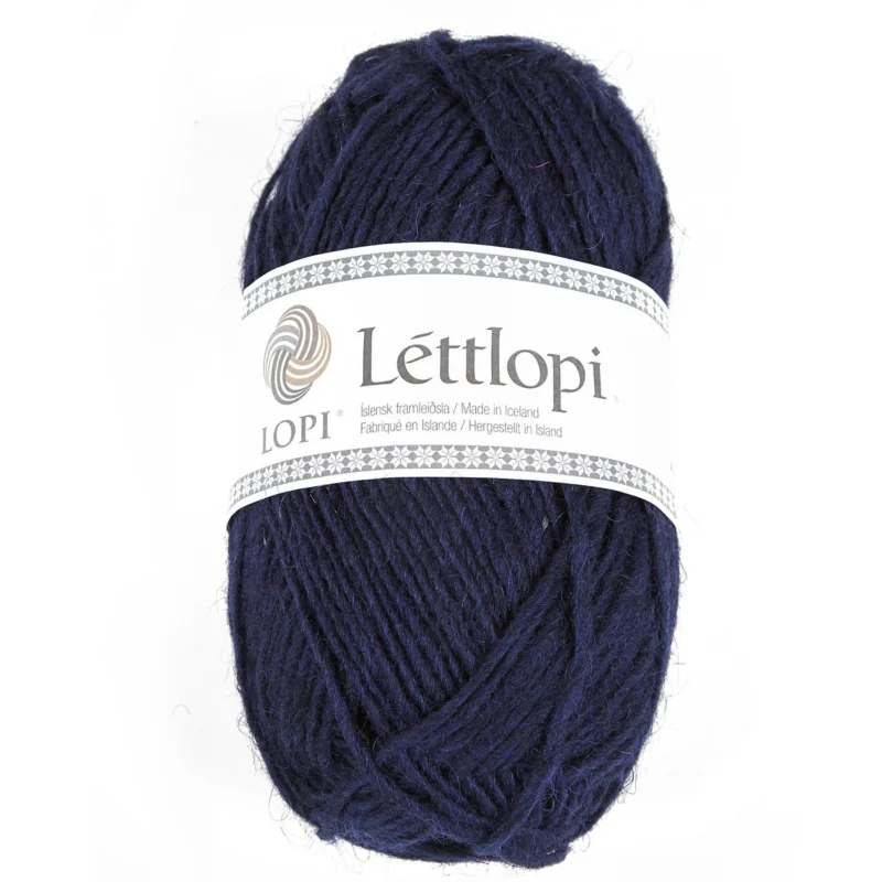 Rabatter Ullgarn Istex Lettlopi 50g marinblå – 9420 Navy blue