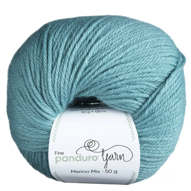 Begränsat antal Garn Merino Mix 50g turkos