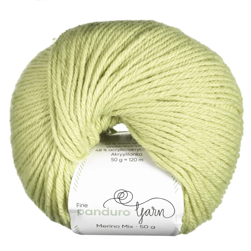 Garn Merino Mix 50g pistage Erbjudande
