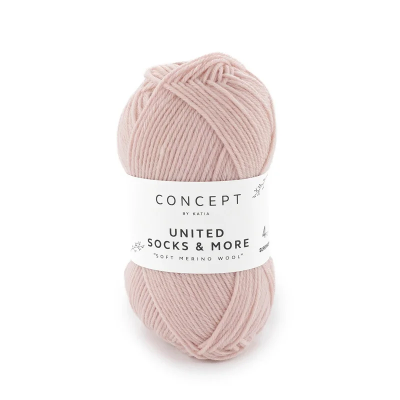 Garn United Socks 25g ljusrosa Köp online