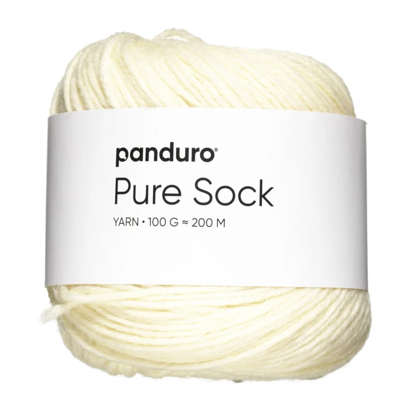 Rea Garn Pure Sock 100g creme
