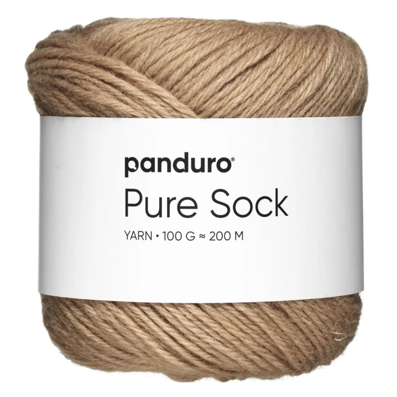Garn Pure Sock 100g beige Köp online
