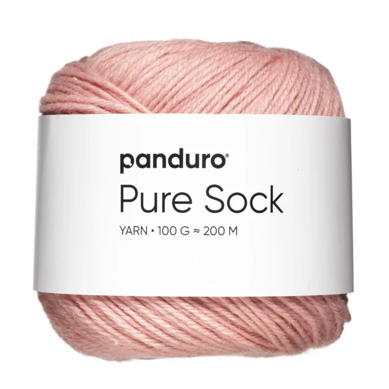 Bästa pris Garn Pure Sock 100g rosa