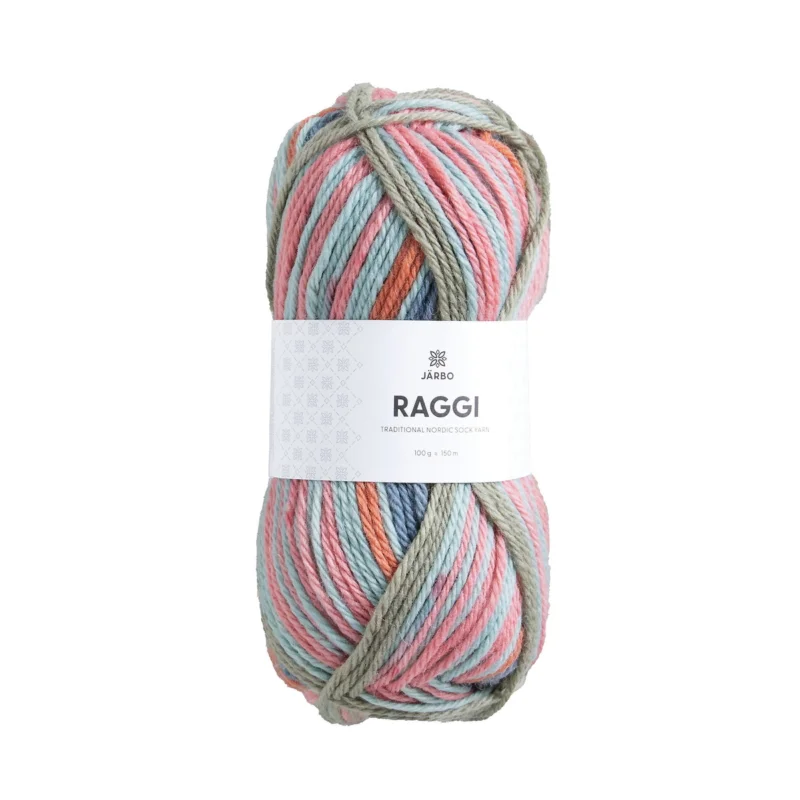 Reapris Garn Järbo Raggi 100g pastell – Pastel 15269