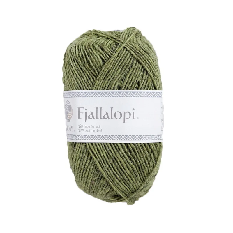 Garn Istex Fjallalopi 50g grön – Moss 3031 Billig