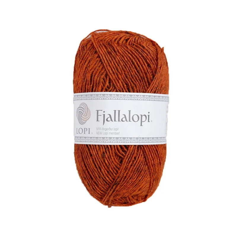 Beställ idag Garn Istex Fjallalopi 50g röd – Ginger 3042