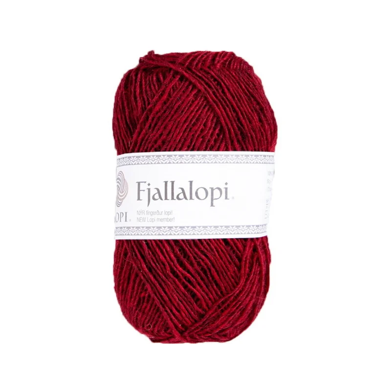 Fynd Garn Istex Fjallalopi 50g röd – Currant 3061