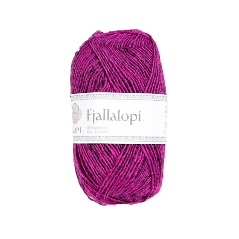 Billig Garn Istex Fjallalopi 50g lila – River beauty 3070