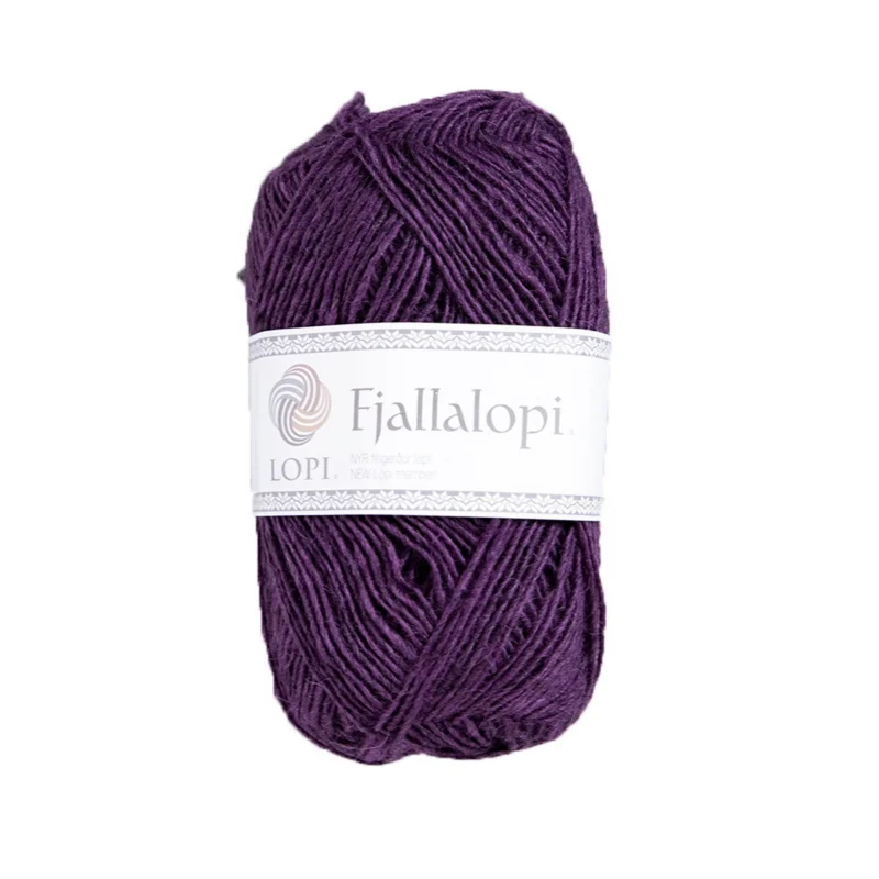 Utförsäljning Garn Istex Fjallalopi 50g lila – Purple rain 3073