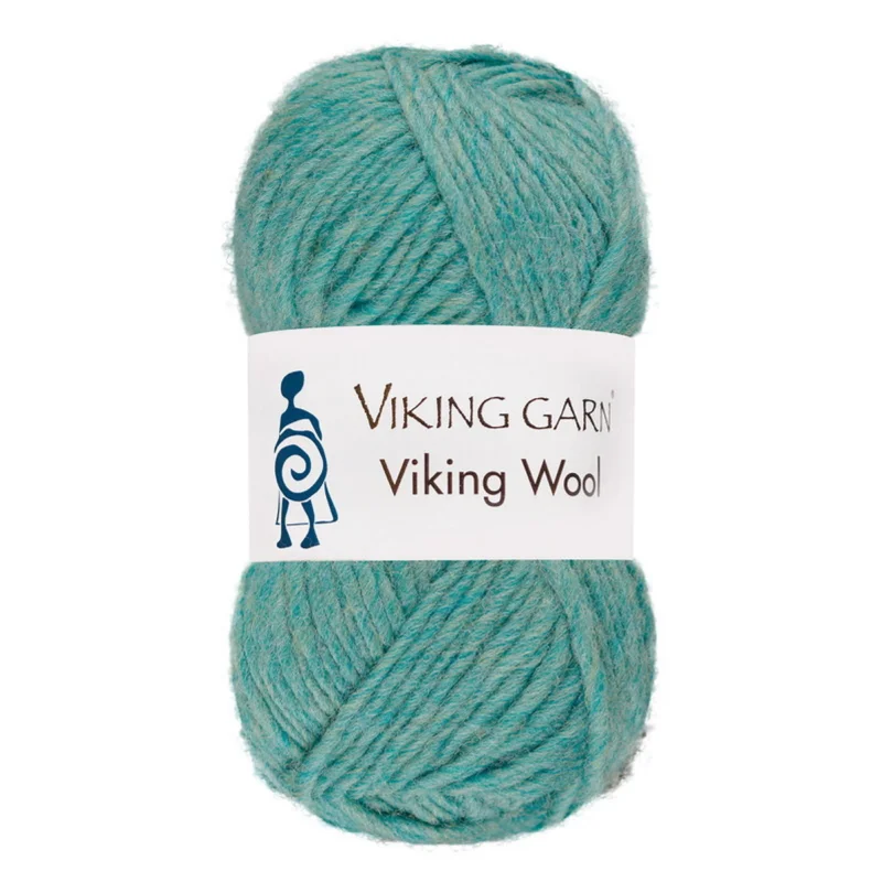 Endast idag Viking Garn Wool 50g aqua 529