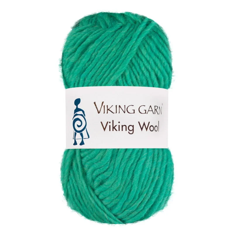 Viking Garn Wool 50g havsgrön 530 Köp online
