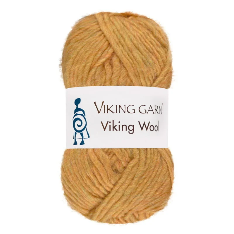 Viking Garn Wool 50g havregul 545 Billig