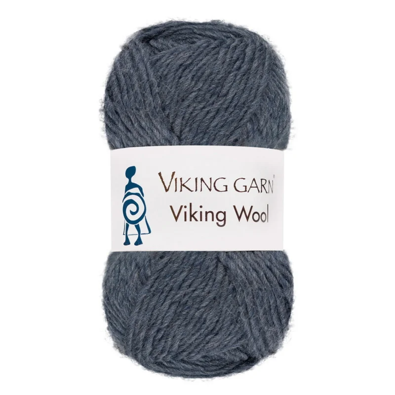 Kampanj Viking Garn Wool 50g jeansblå 527