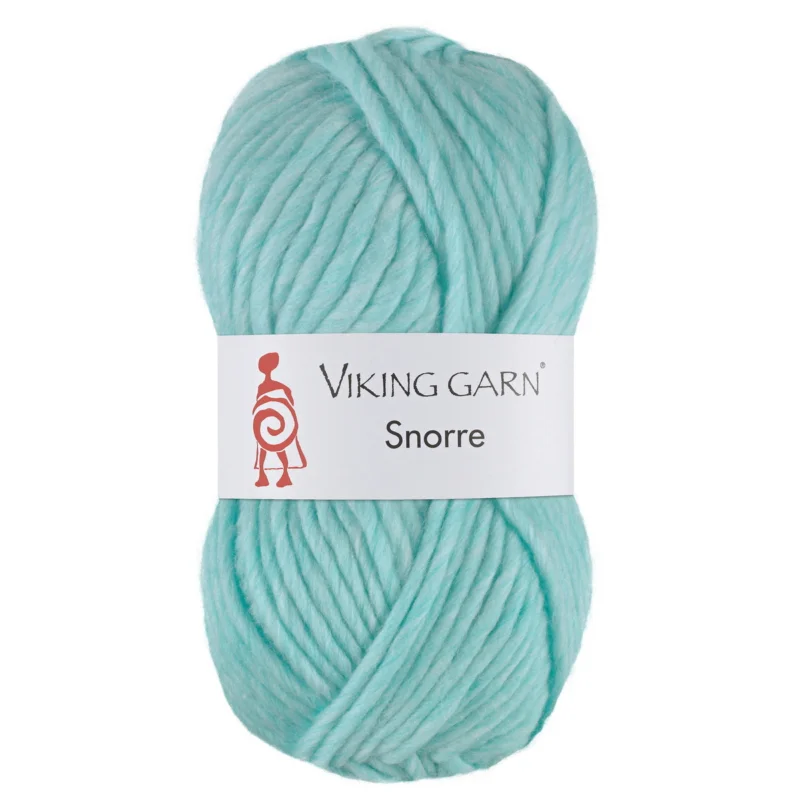 Viking Garn Snorre 100g ljus aqua 221 Premium