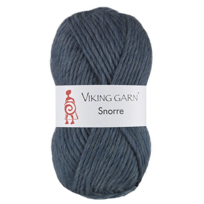 Erbjudande Viking Garn Snorre 100g jeansblå 227