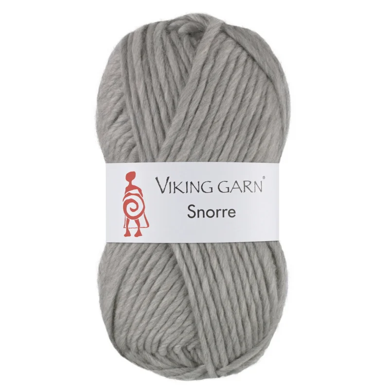 Lägg i varukorgen Viking Garn Snorre 100g ljusgrå 213