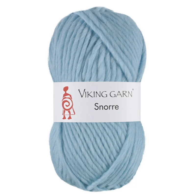 Viking Garn Snorre 100g ljusblå 220 Populärt val