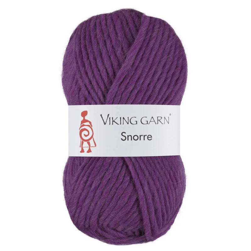 Viking Garn Snorre 100g lila 269 Erbjudandepris