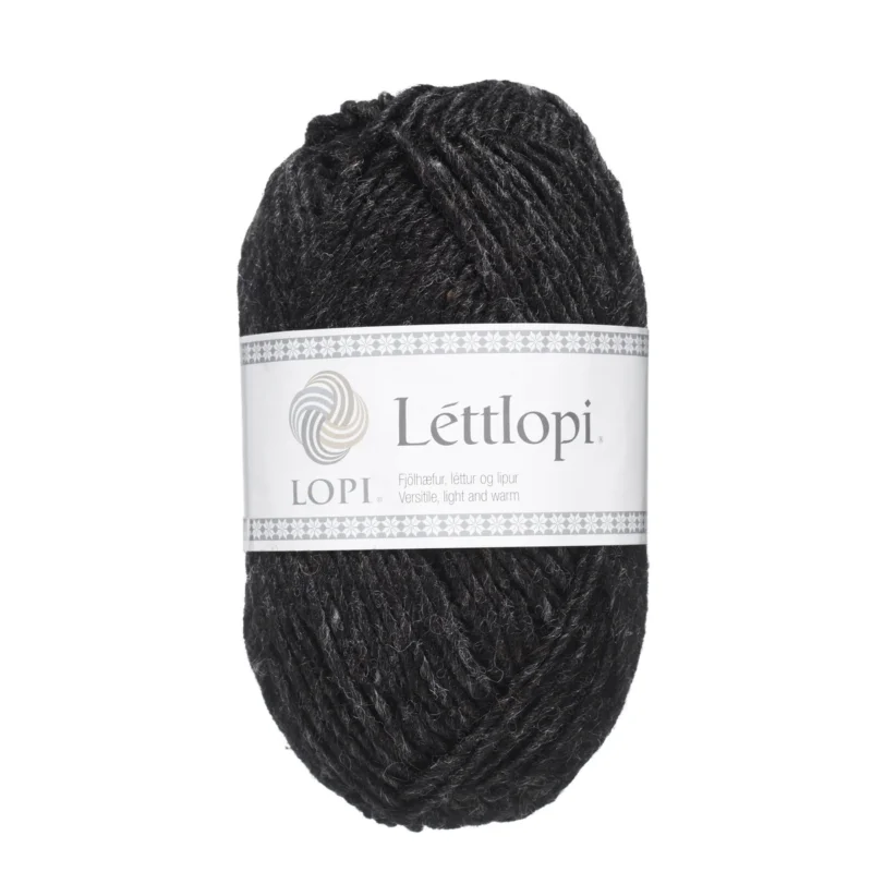 Ullgarn Istex Lettlopi 50g koks – 0005 Black heather Rabatt