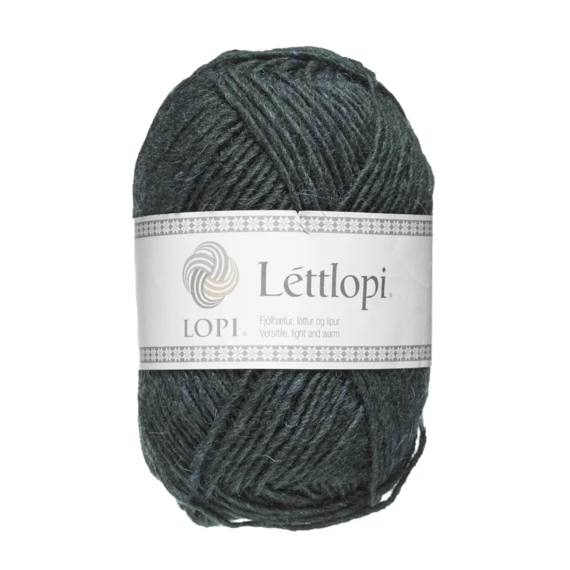 Ullgarn Istex Lettlopi 50g flaskgrön – 1405 Bottle green heather Begränsat erbjudande