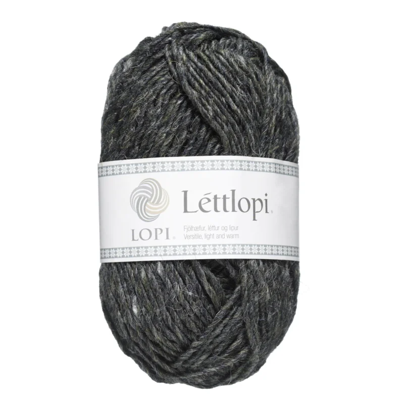 Sänkt pris Ullgarn Istex Lettlopi 50g mörk gråblå – 1415 Rough sea