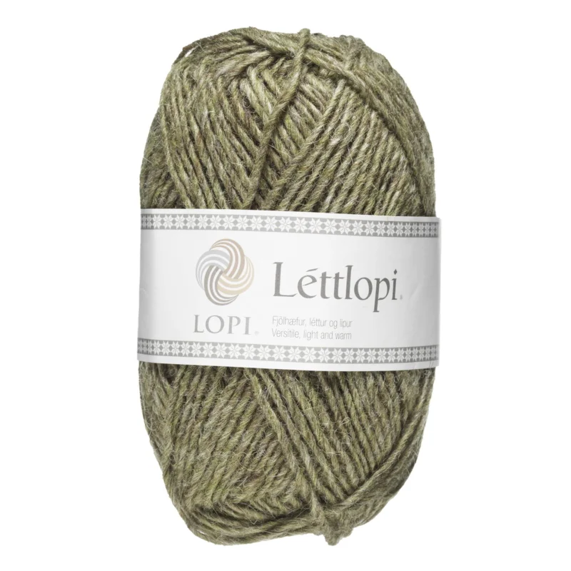 Ullgarn Istex Lettlopi 50g ljus oliv – 1417 Frostbite Säker betalning