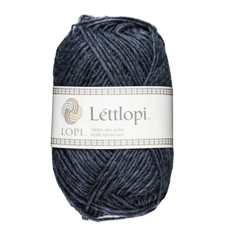 Ullgarn Istex Lettlopi 50g ljus jeansblå – 9418 Stone blue heather Sista chansen