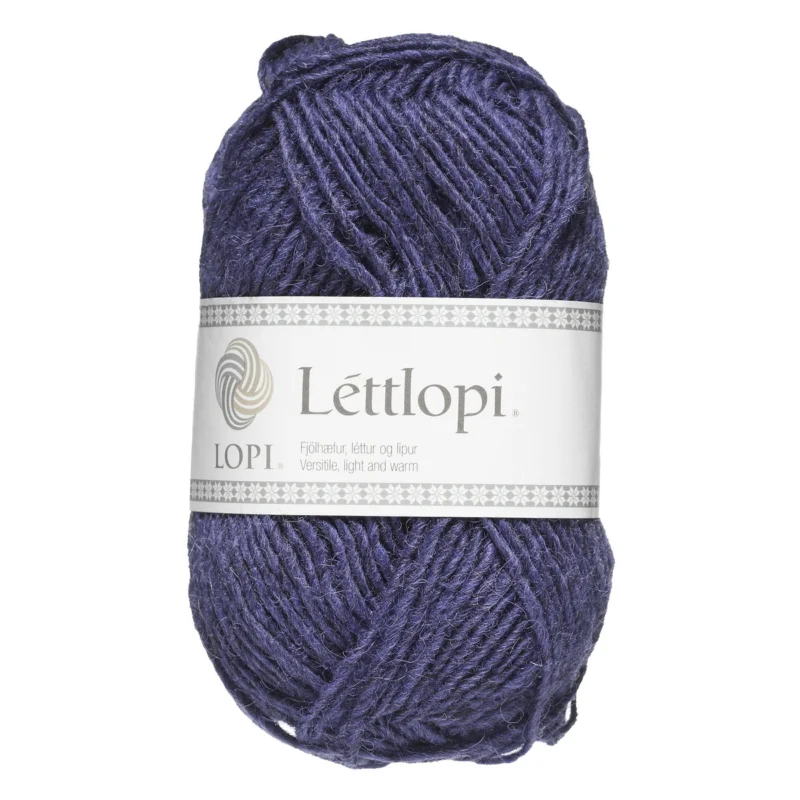 Lägg i varukorgen Ullgarn Istex Lettlopi 50g blålila – 9432 Grape heather