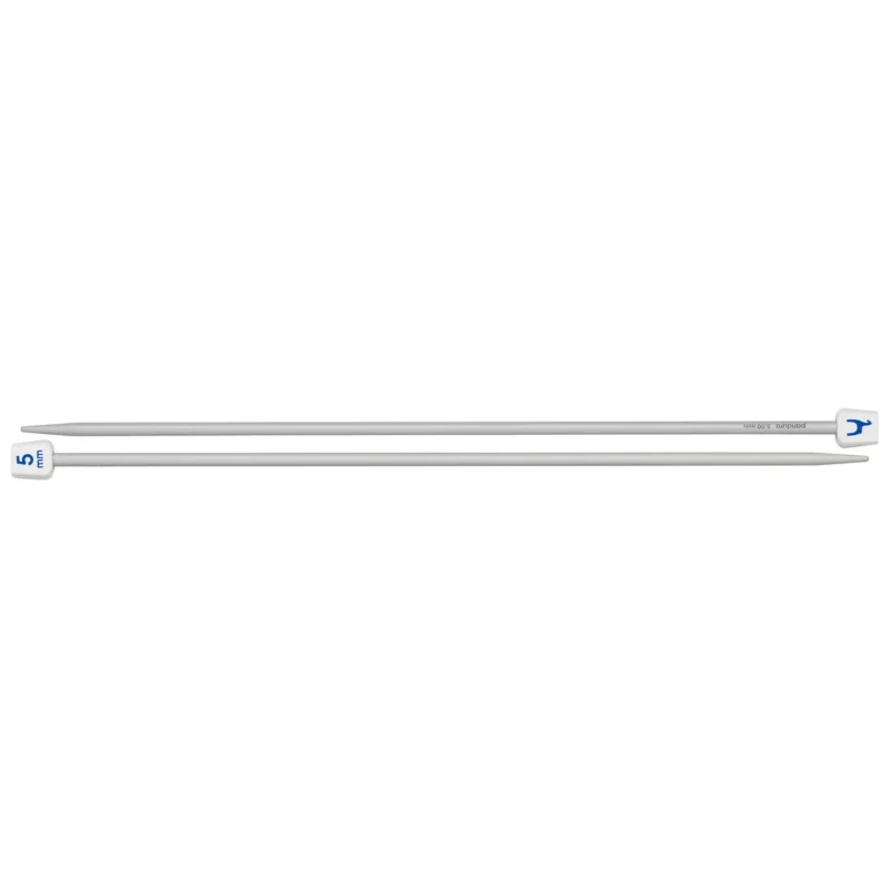 Säker betalning Jumperstickor, längd 30 cm Ø5,0 mm – aluminium
