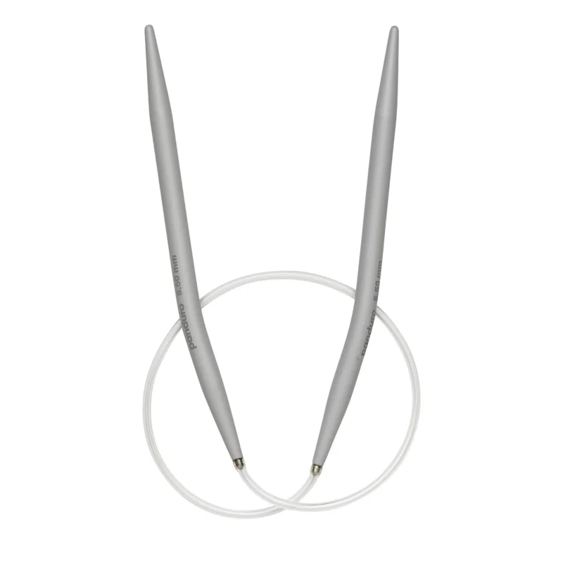 Rabatt Rundstickor, längd 40 cm Ø5,5 mm – aluminium