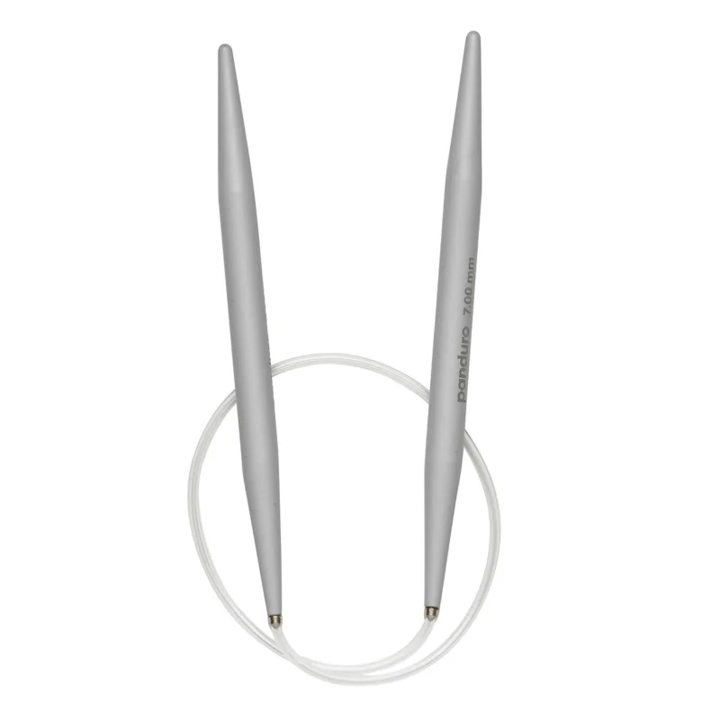 Rundstickor, längd 40 cm Ø7,0 mm – aluminium Utförsäljning