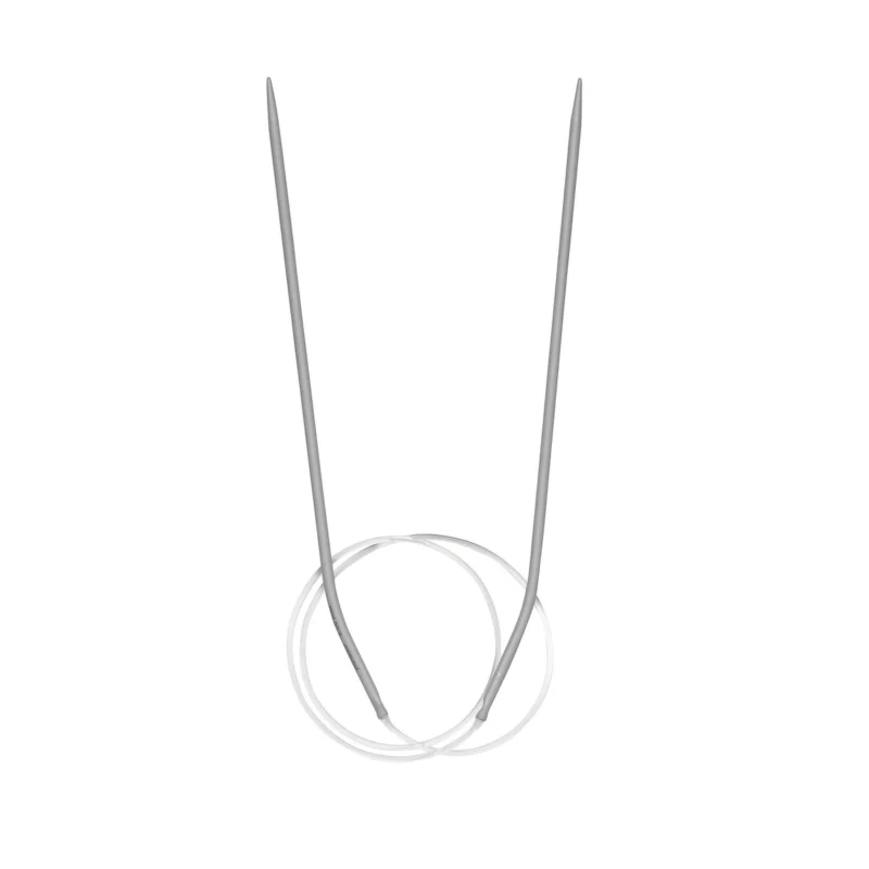 Rundstickor, längd 60 cm Ø2,5 mm – aluminium Rea
