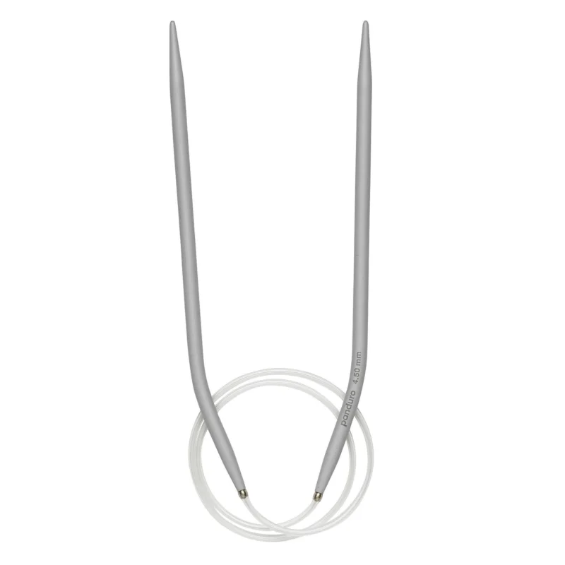 Rundstickor, längd 60 cm Ø4,5 mm – aluminium Billigare