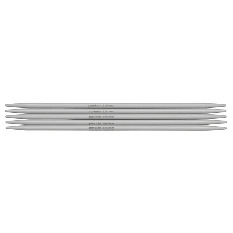 Strumpstickor, 5 st. Längd 20 cm Ø5,0 mm – aluminium Kampanj