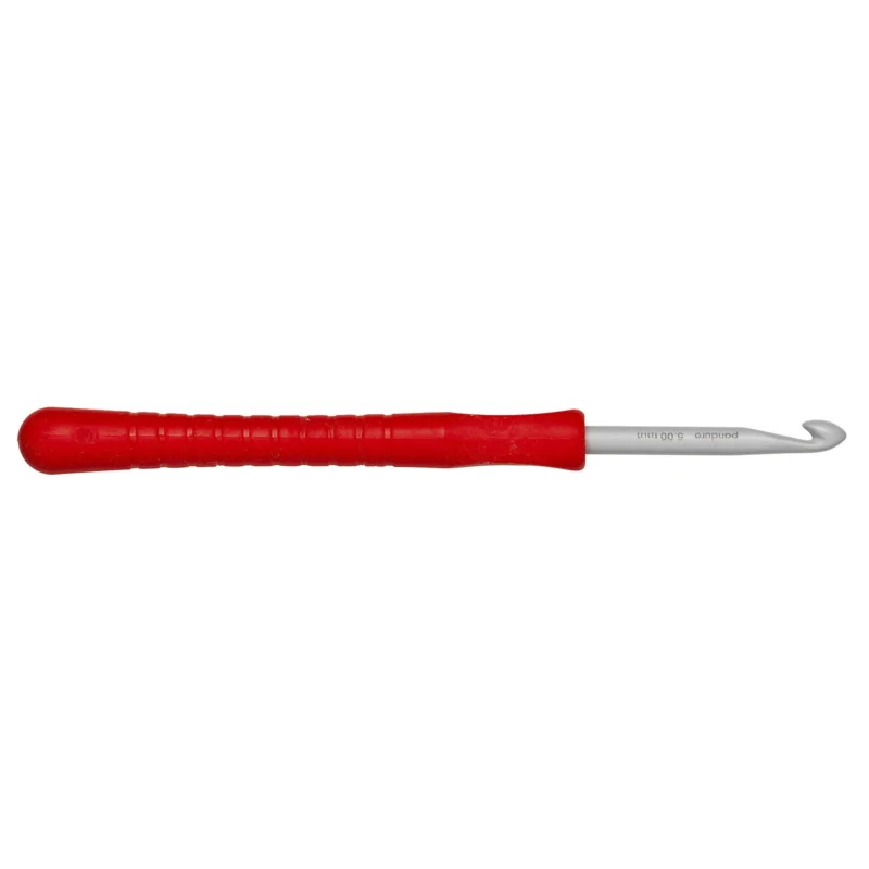 Rabatt Virknål Easy Grip, längd 14 cm Ø5,0 mm – aluminium