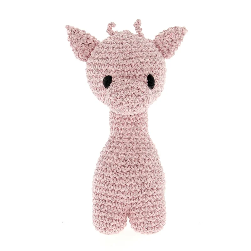 Hooked DIY kit Giraffe Zi Rosa Expressleverans