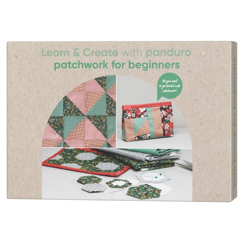Learn & Create Patchwork for beginners – lär dig patchwork och quiltning Beställ idag