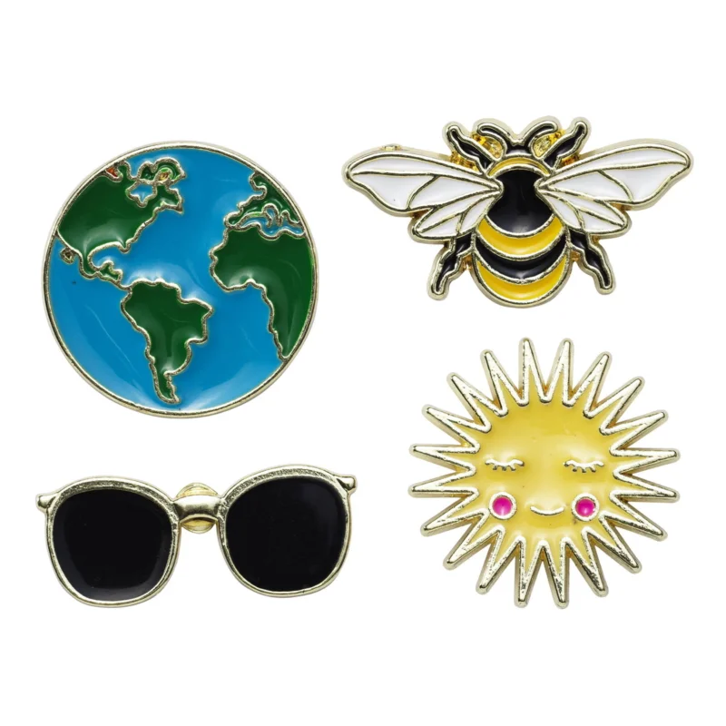 Lägg i varukorgen Pins / motivknapp –Environment 4 st