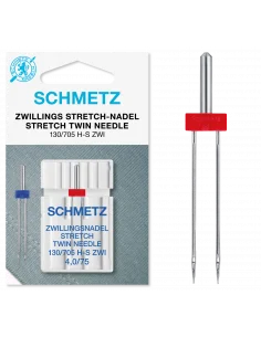 Schmetz Tvillingnål Stretch 4,0/75 1-pack Premium