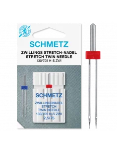 Köp online Schmetz tvillingnål stretch 2,5mm/75 1-pack