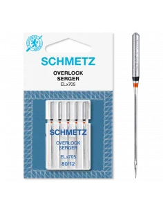 Trygg betalning Schmetz overlock ELX705 CF Cromad 80 5-pack