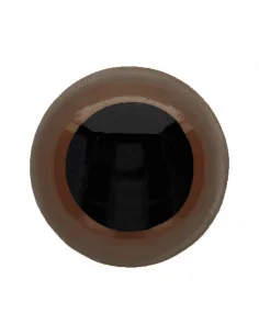 Djurögon 18 mm Brun 2-pack Snabb leverans