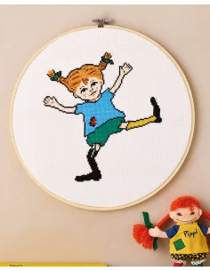 Broderikit Tavla Pippi Långstrump Köp online