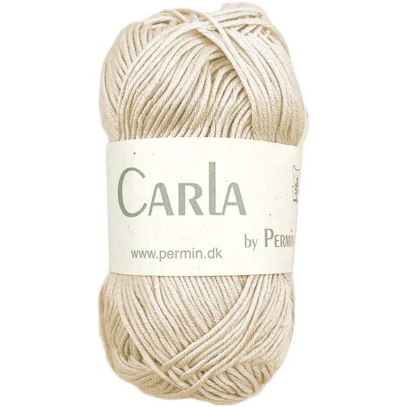Carla by Permin beige 02 Begränsad tid