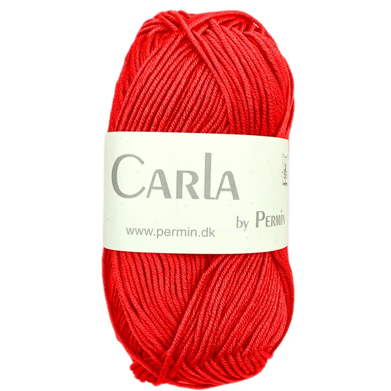 Säker betalning Carla by Permin Röd 08