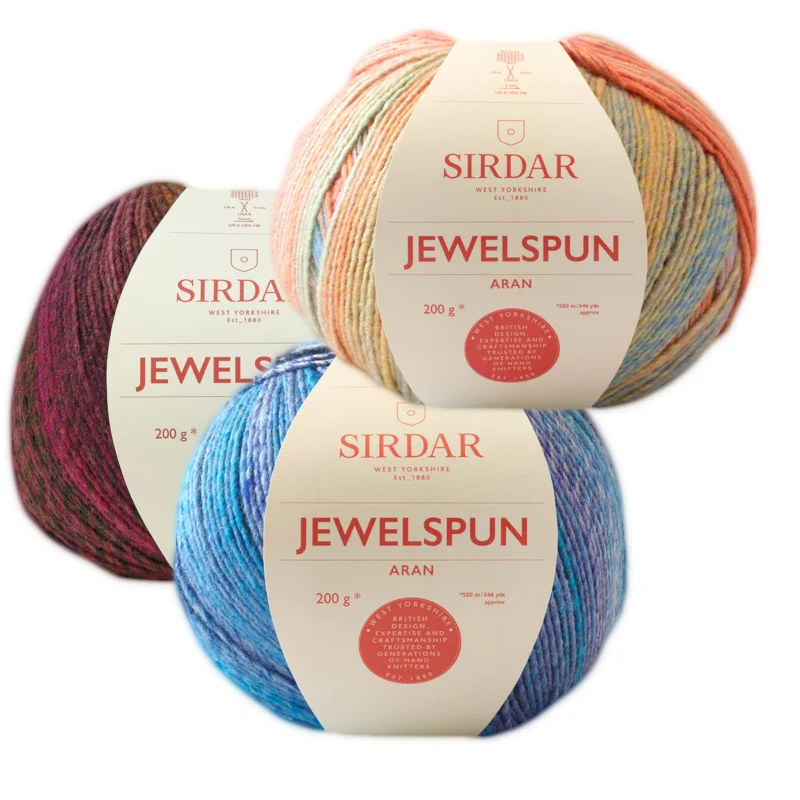 I lager Sirdar Jewelspun Aran